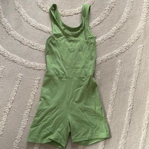 Green workout jumpsuit from Set Active